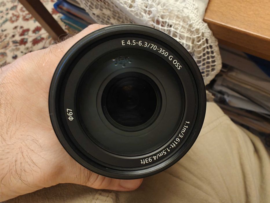 Sony E 70-350mm F4.5-6.3 G OSS