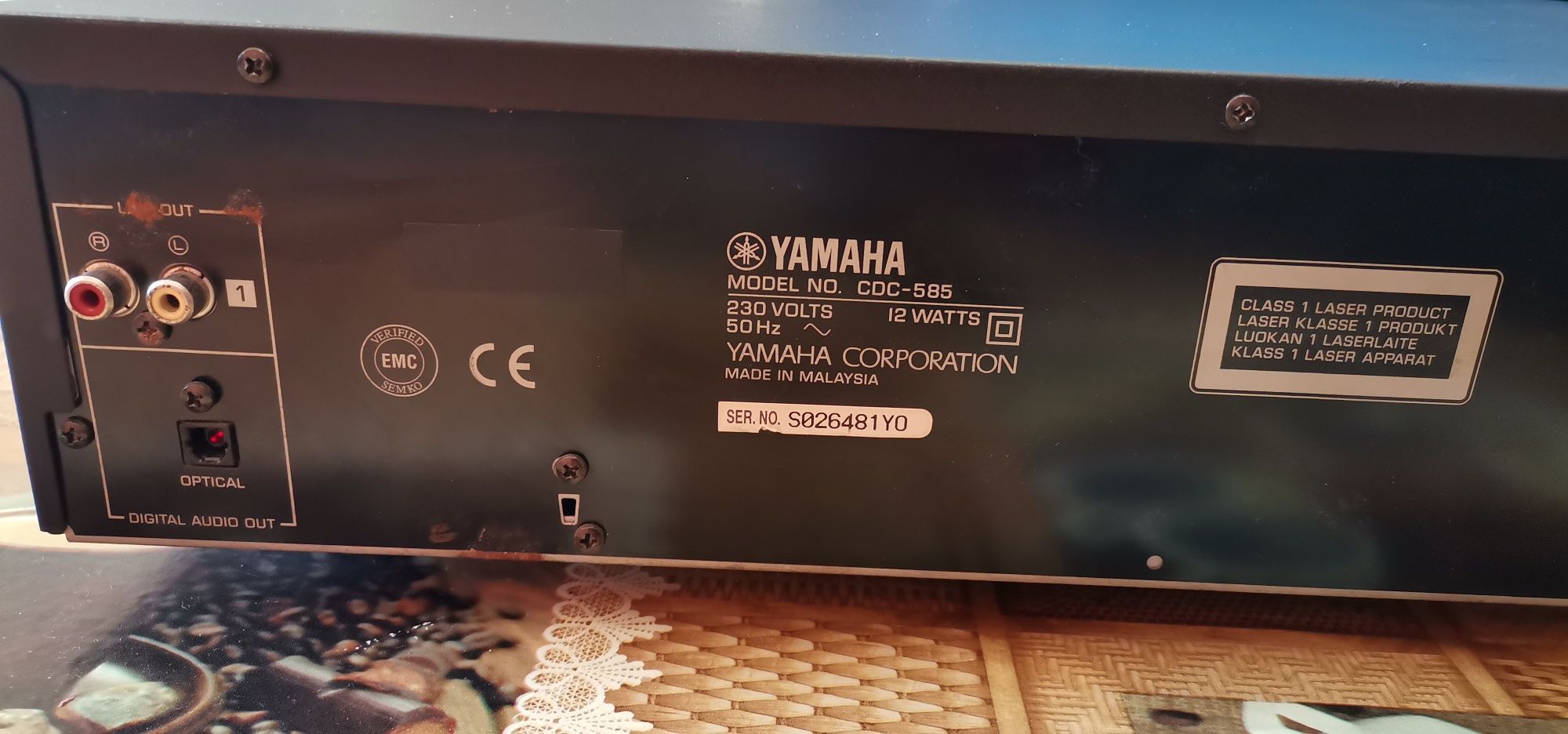 YAMAHA SD Player CDC-585