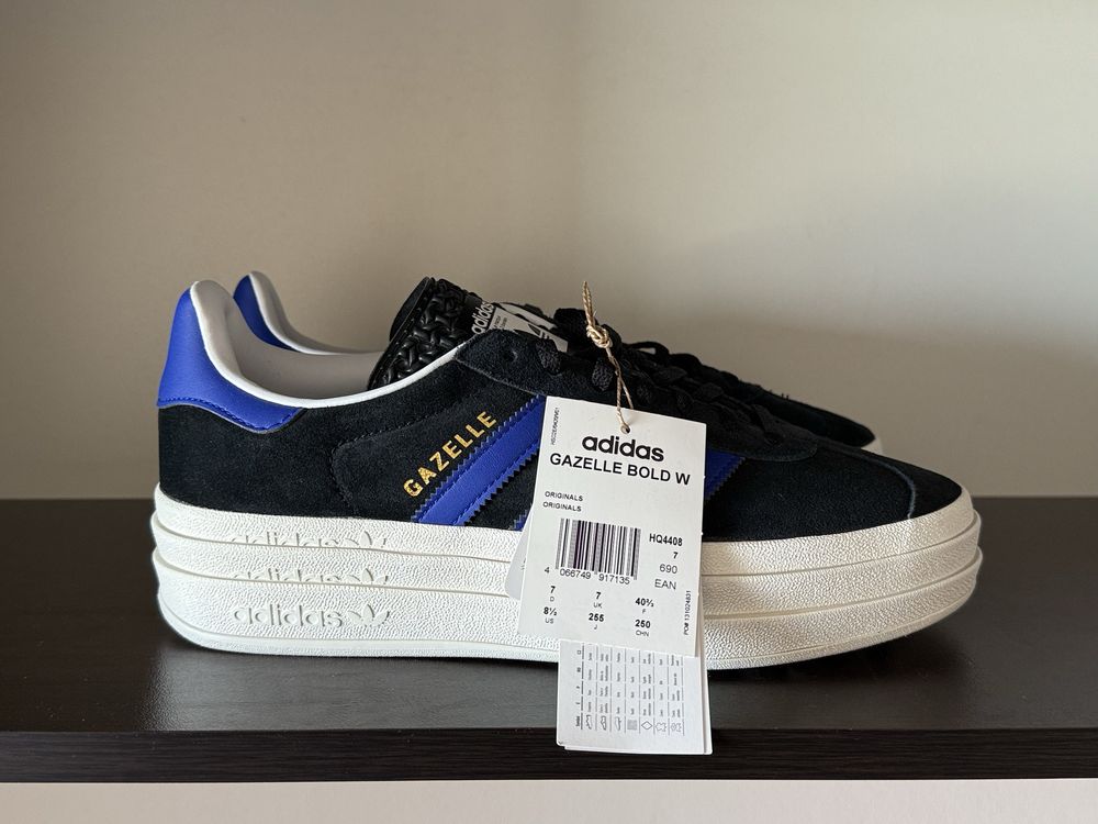 Adidas Gazelle Bold 40номер 25см Стелка Нови с Кутия Ес Кожа