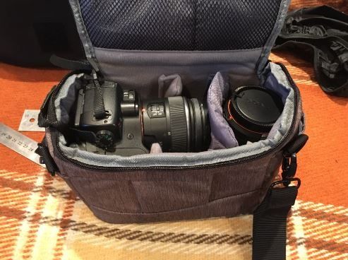 чанта за фотоапарат Canon Nikon Sony fuji