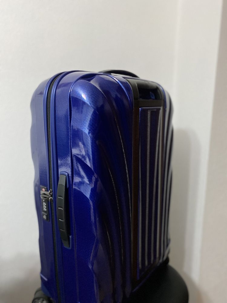 Troler Samsonite C-Lite 69cm albastru inchis