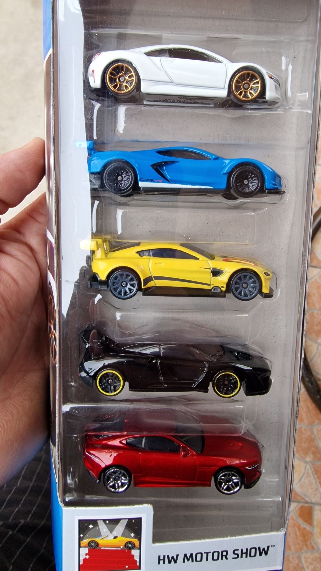 Hot Wheels set 5 mașinuțe