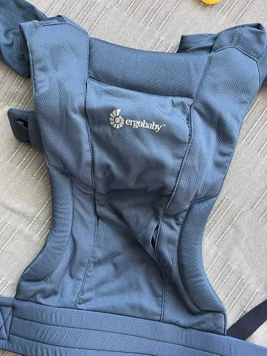 Ергономична раница Ergobaby - Embrace Soft Air Mesh, Blue