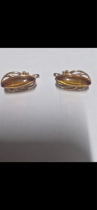 Продам золотые серьги