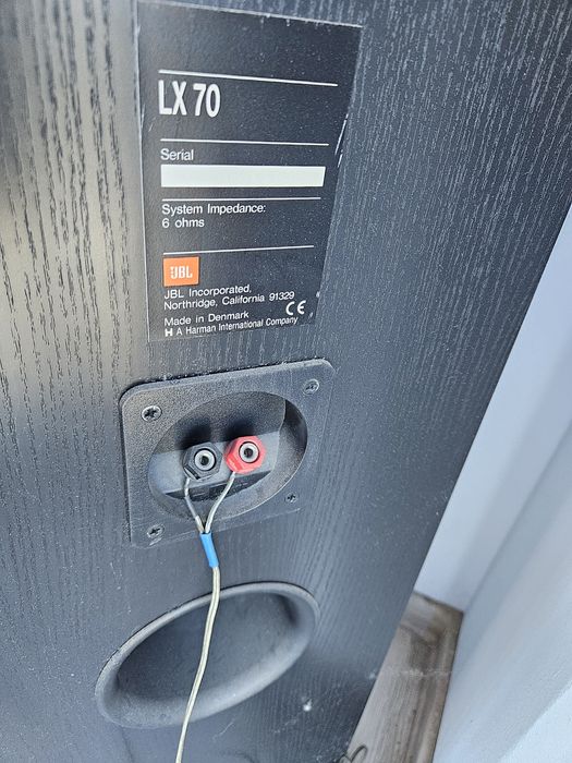 Boxe JBL LX 70, boxe de podea pasive
