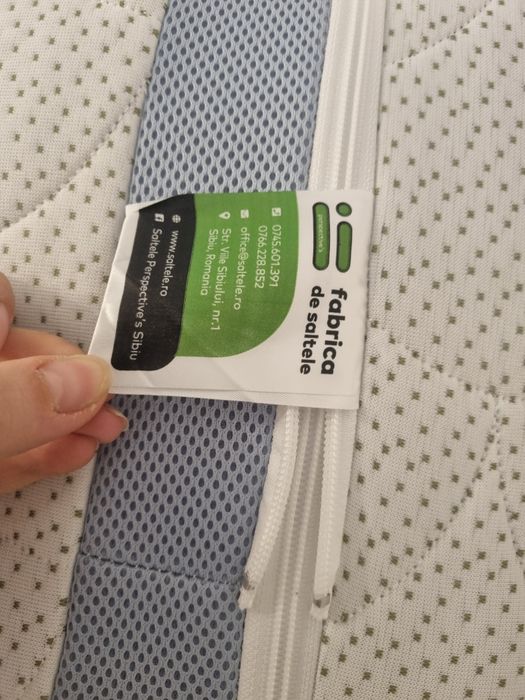 Saltea Coralis Spuma Ortopedica, inaltime 25 cm FABRICA DE SALTELE