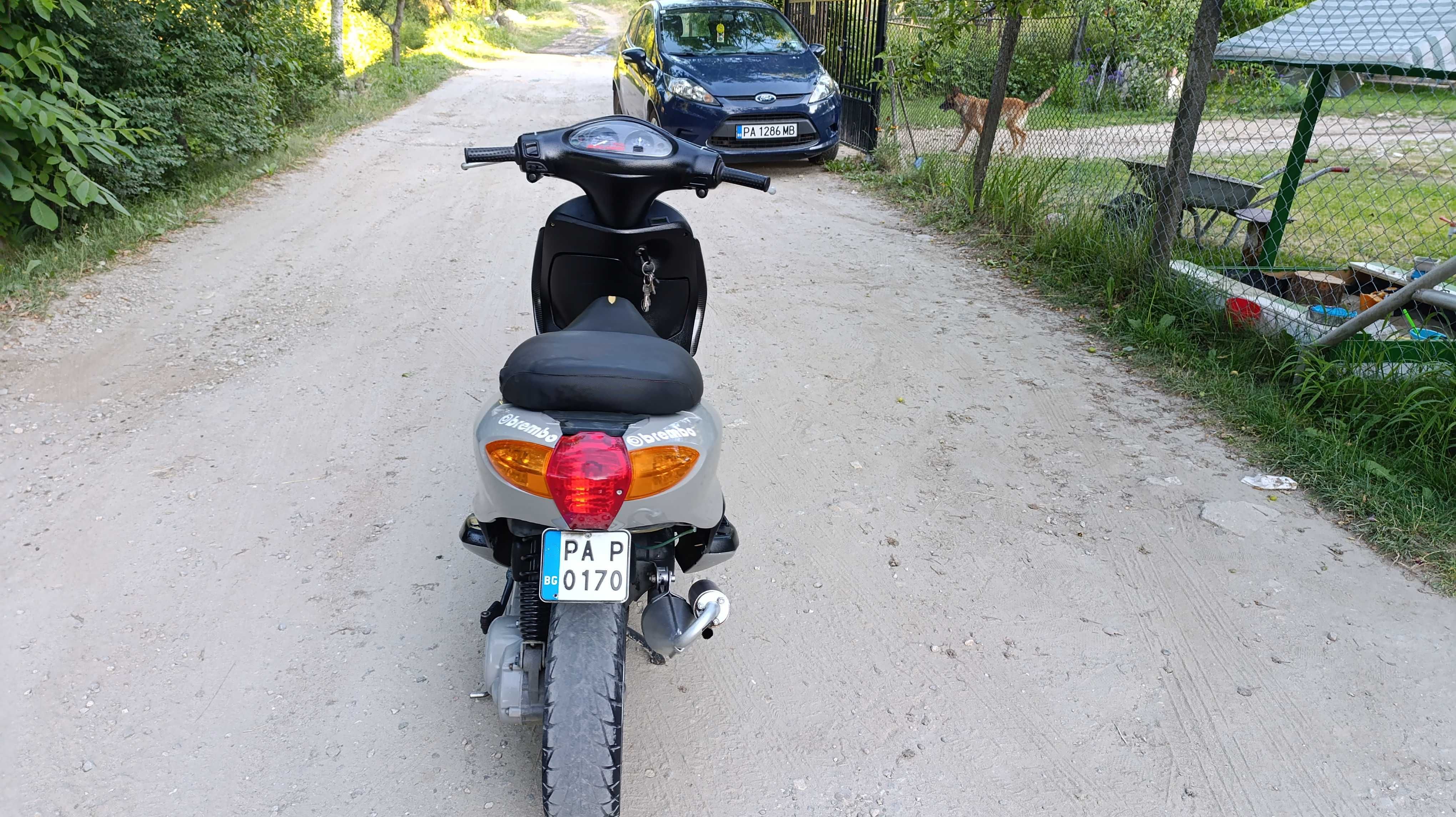 Piaggio fly 50 тунинг