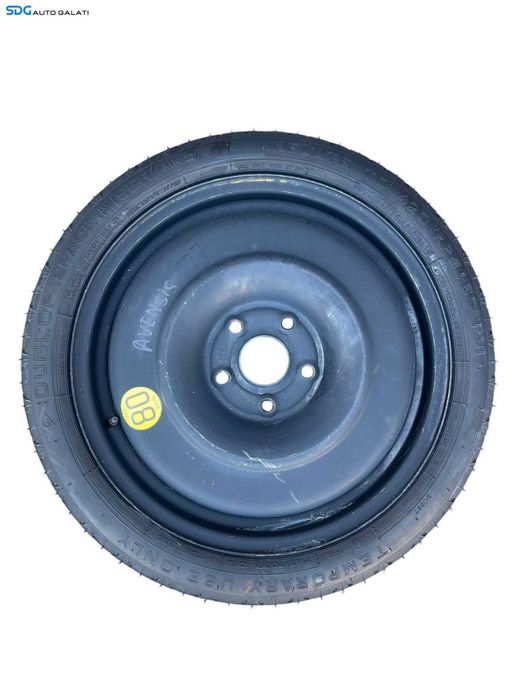Roata Janta Rezerva Tabla Slim 5x112 T125 70 18 R18 Volkswagen Golf Plus 2004 - 2014 Cod 1K0601027B [M8015]