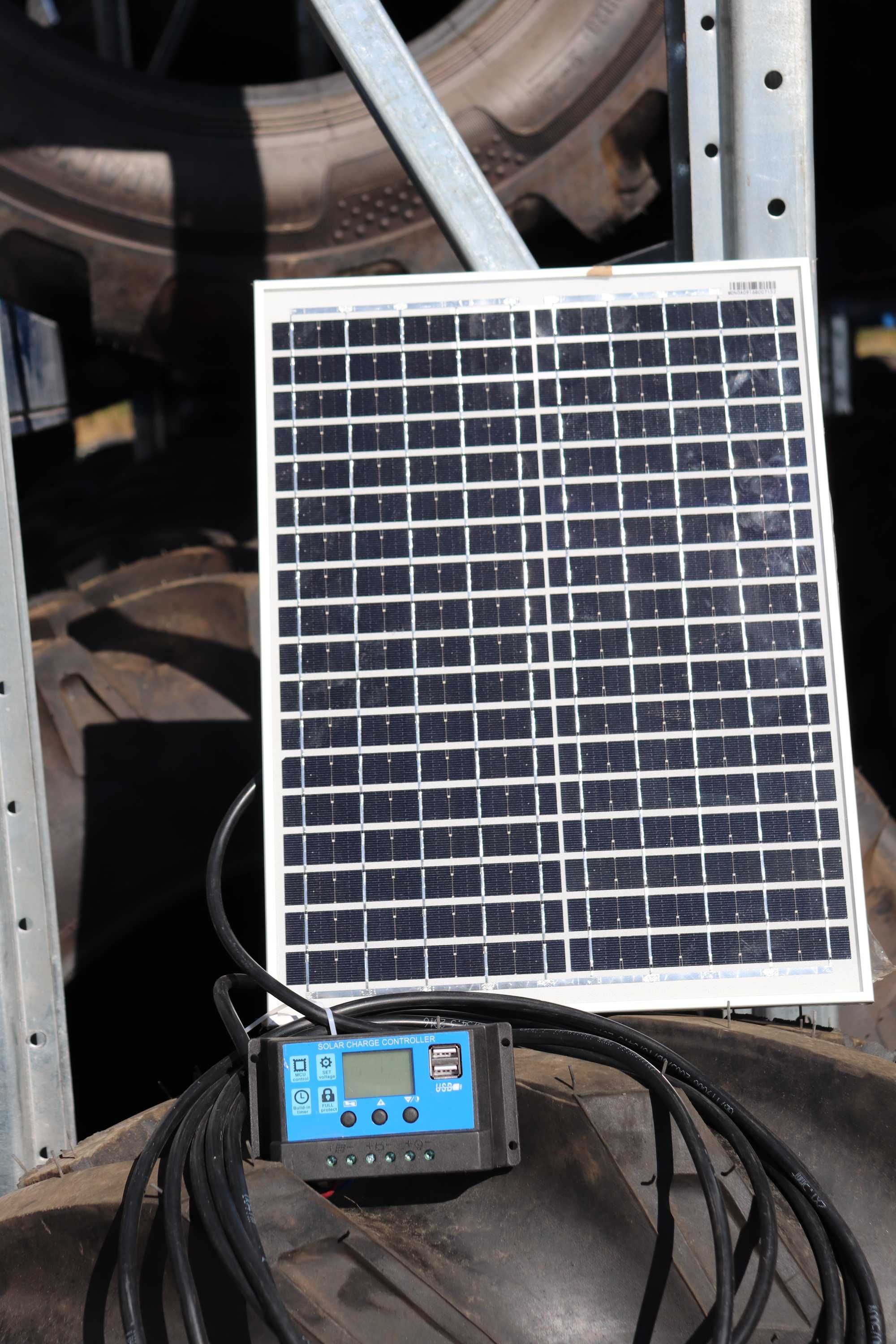 Panou monocristalin 20W Solar nou cu regulator incarcare Gard Electric