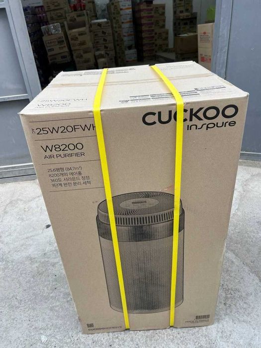 Очиститель Cuckoo Inspure W8200. 
Подходит до 84,7 м²