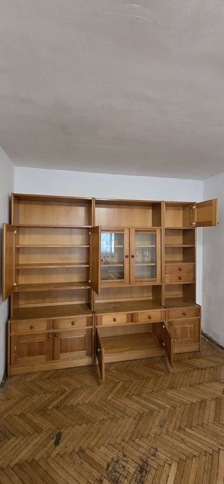 Biblioteca lemn masiv