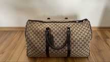 Gucci GG Supreme Canvas Duffle Bag