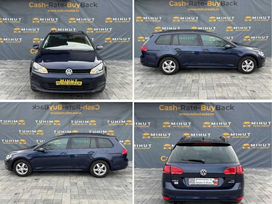 VW Golf VII | 1.6 Diesel (105 CP)Euro 5 | Garantie | Posibilitate Rate