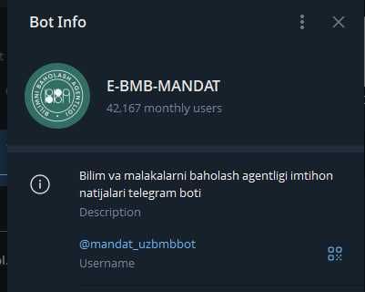 telegram bot yasash xizmati