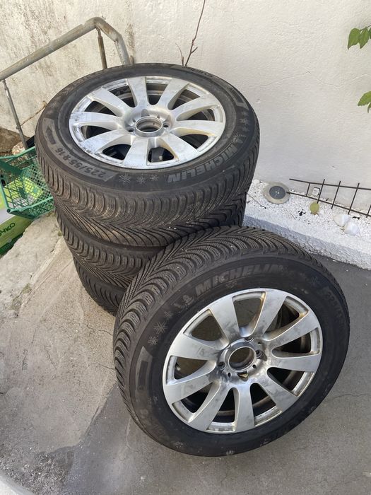 Michelin Alpin 5, 225/55/R16; Зимни гуми с алуминиеви джанти - 5x112