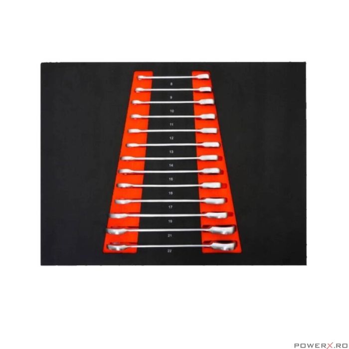 Dulap de scule cu 7 sertare echipat, 250 piese Verke