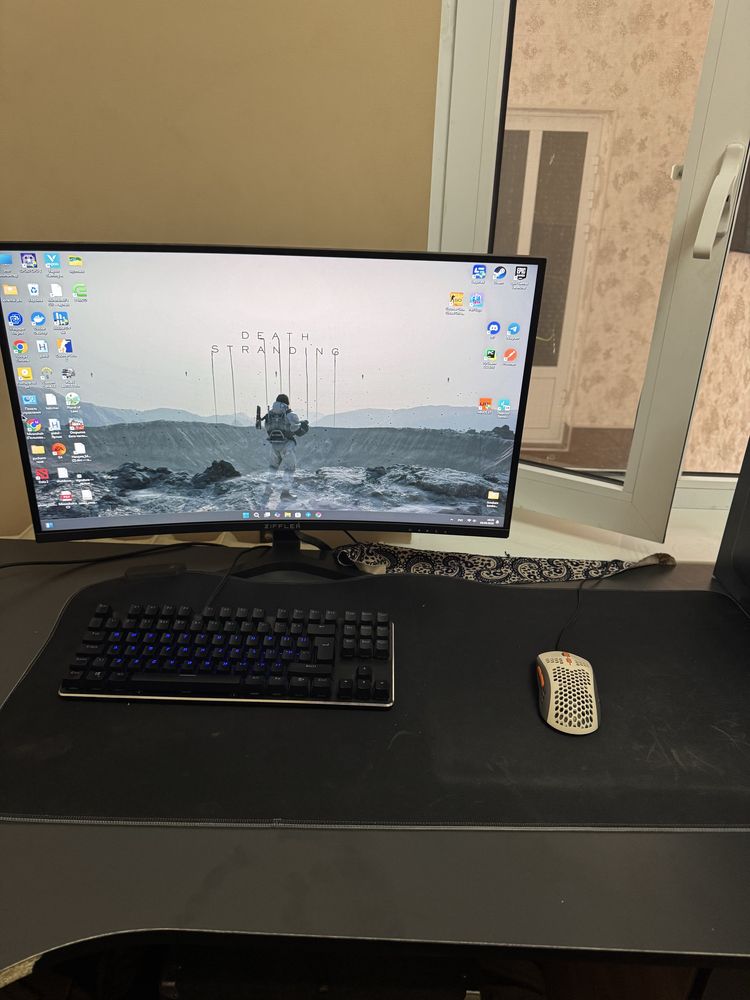 Full сетап для игр: Core i7, RX 580 8GB, 16GB + монитор 27" 240Hz