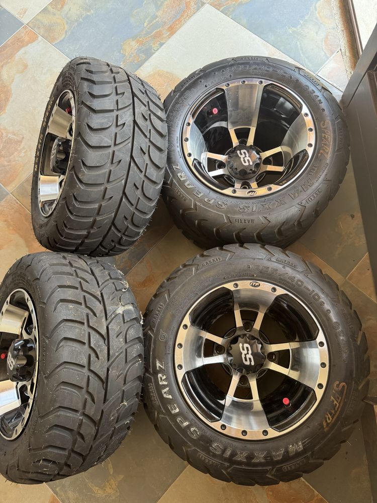 Jante ITP SS+Anvelope Maxxis Spearz Yamaha Raptor 700