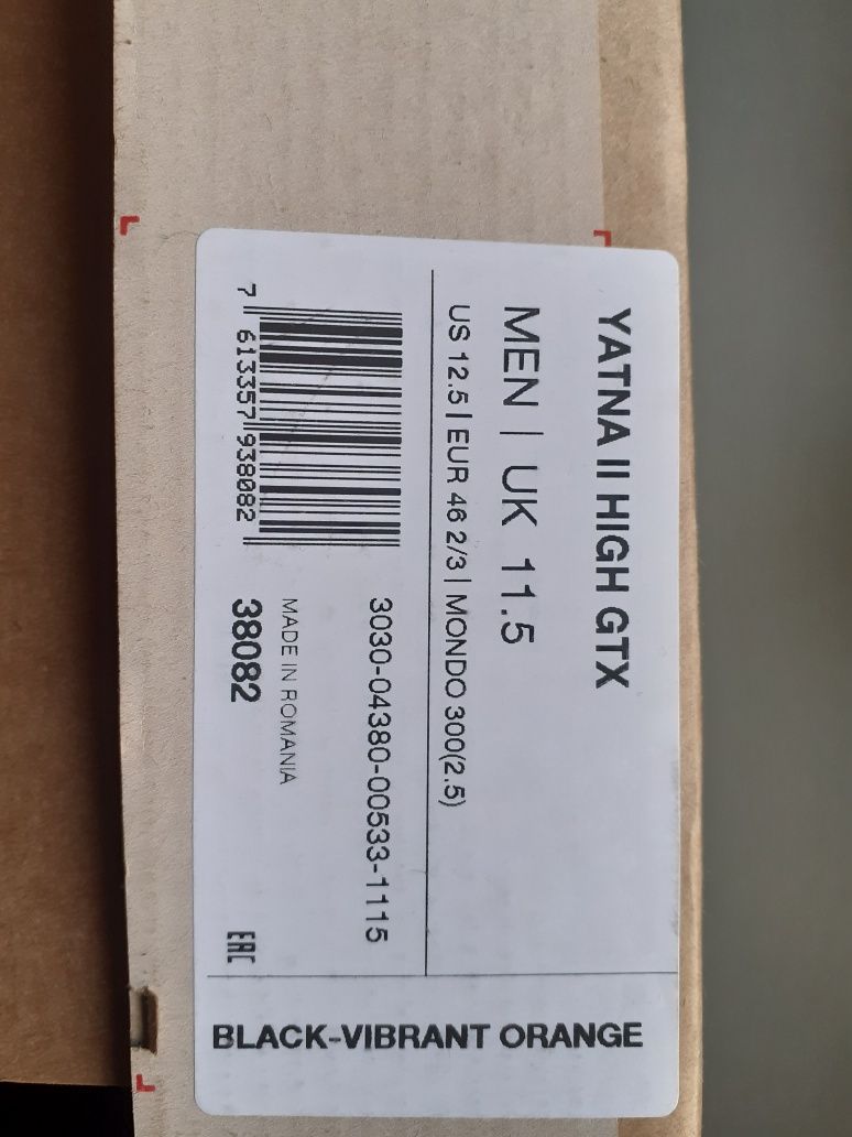 MAMMUT Yatha II GTX, номера 40 2/3(UK7), 48 (UK12.5)