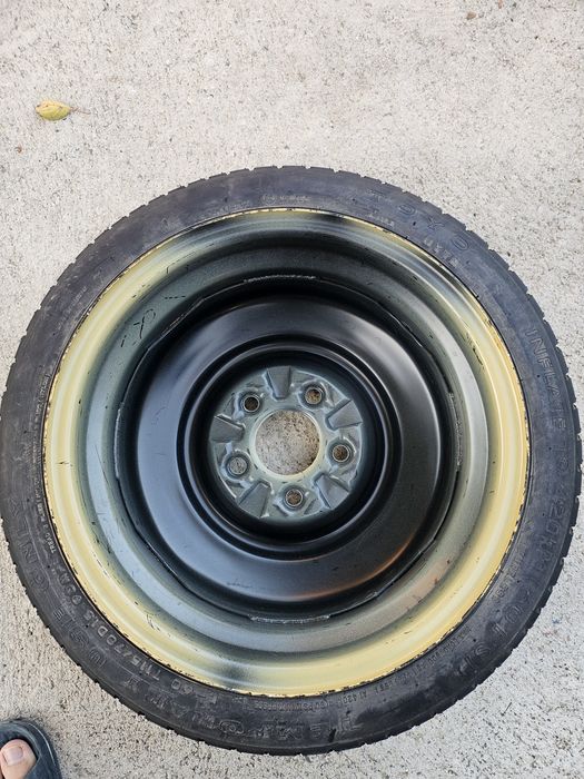 Резервна гума тип патерица 5х110 ф56,6мм 15 цола