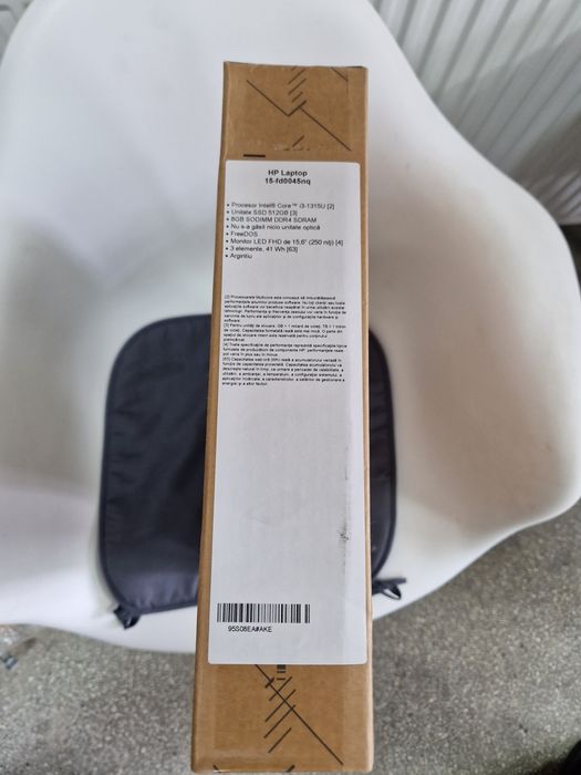 Laptop HP Intel® i3-1315U, 15.6", Full HD, 8GB DDR4 RAM, 512GB SSD