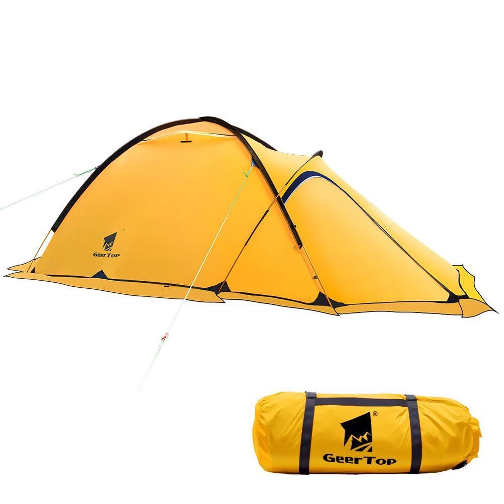 Палатка 2-местная, 4 сезона, материал 20D легкая палатка походная.
