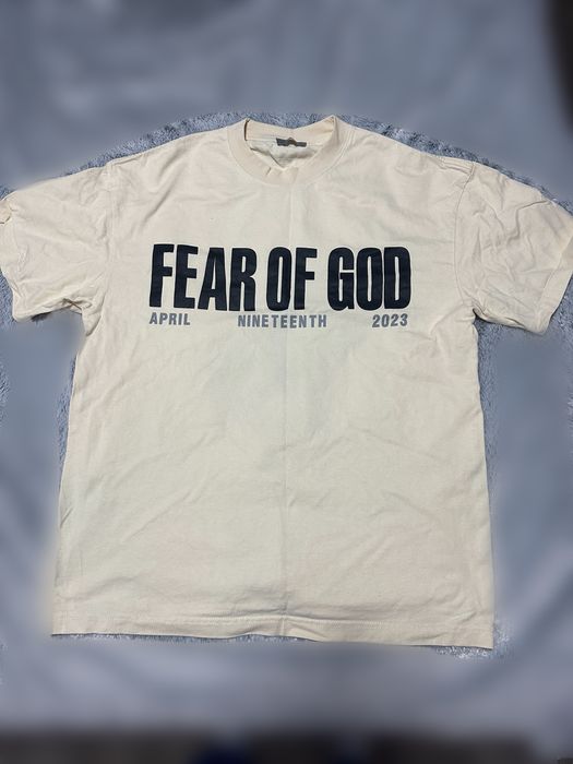 тениска Fear of God x RRR123 колаборация