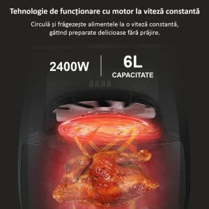 Friteuza cu Aer Cald 6L
