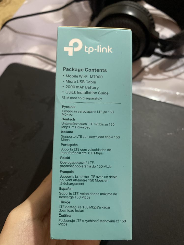 Tp-link M7000 mobil wi-fi (4g LTE)