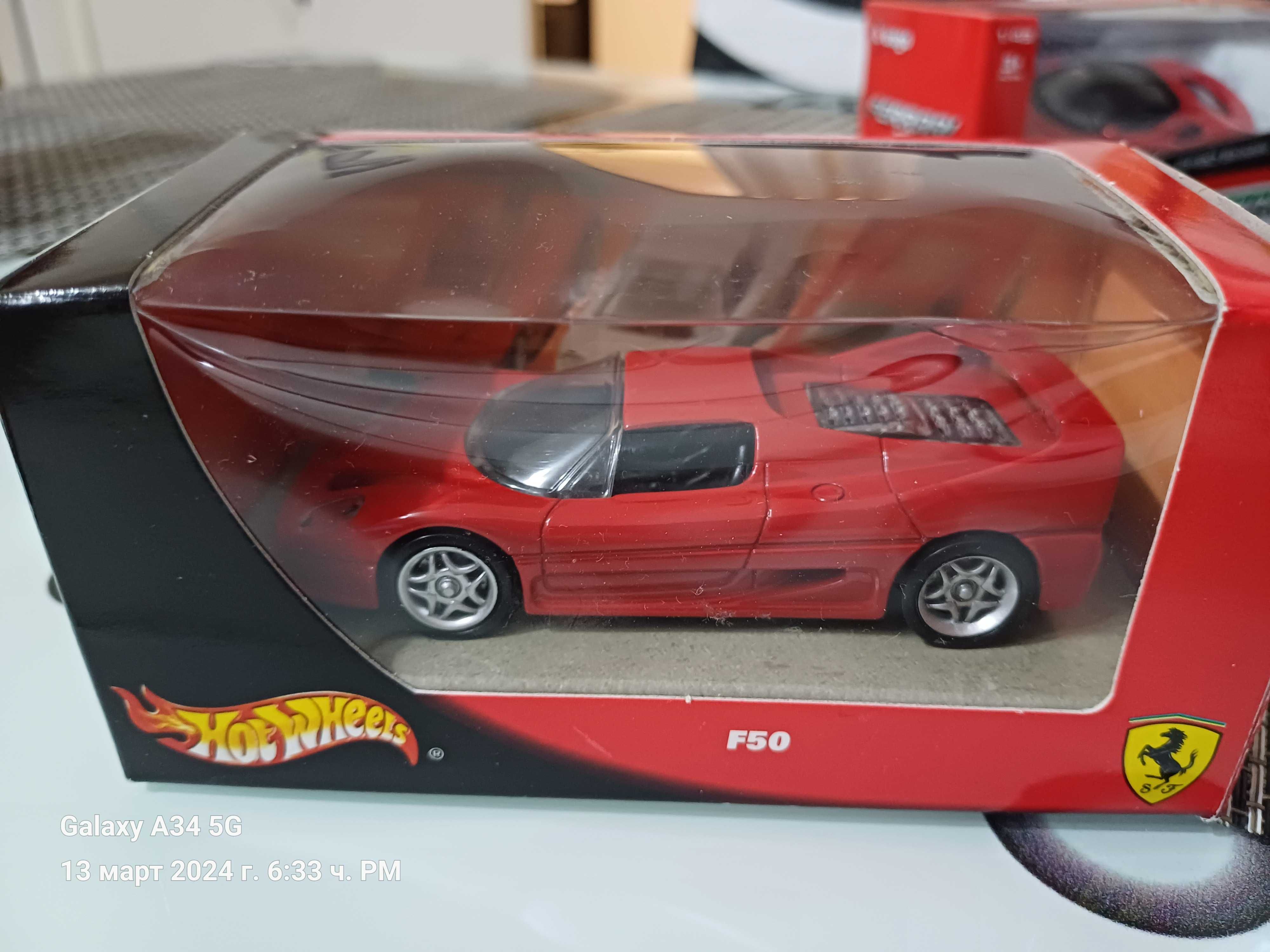 Ferrari Hot whells, Shell,Burrago 1:43