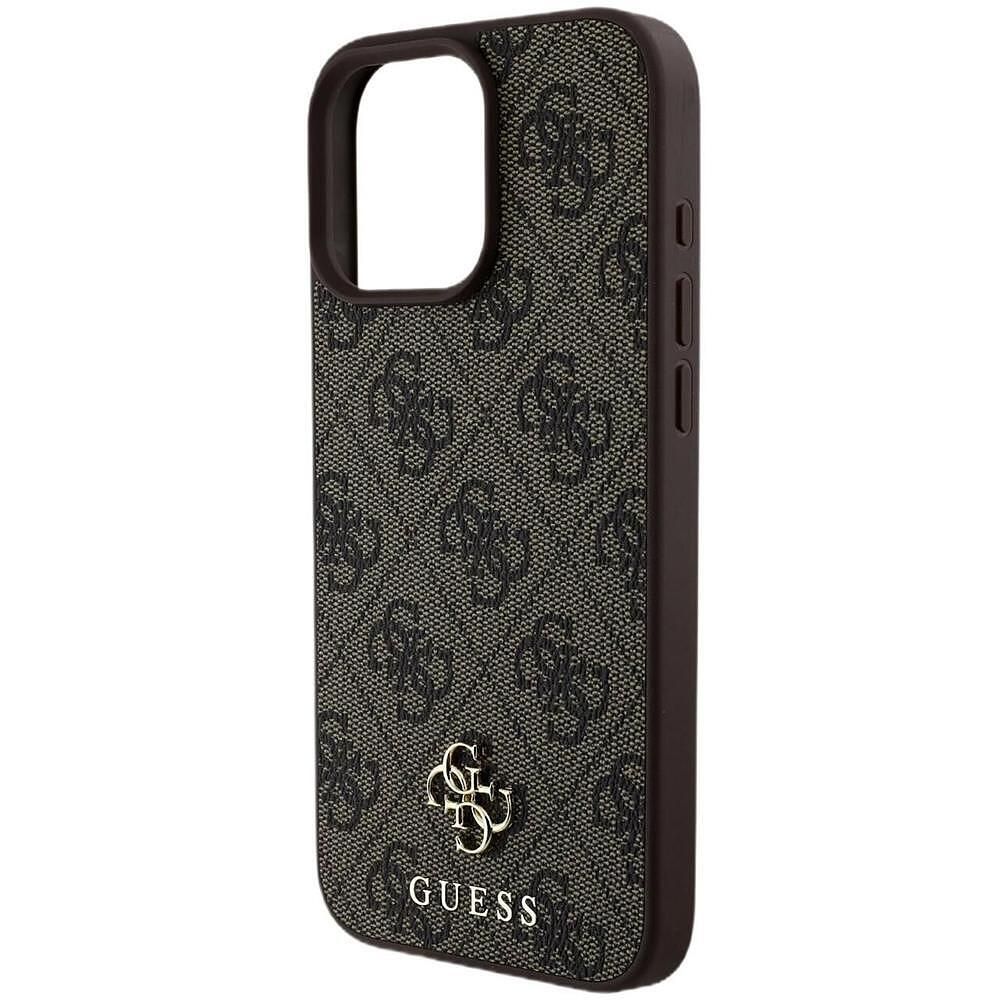 Калъф guess hardcase 4g classic magsafe – iphone 16 pro max – кафяв
