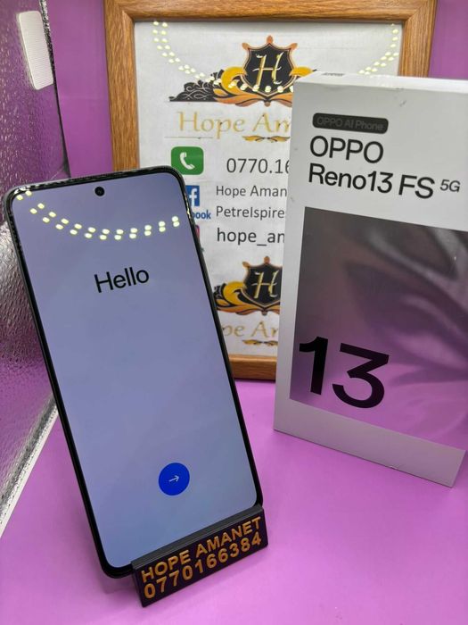HOPE AMANET P2-Oppo reno 13fs desigilat de proba 512 GB/12 RAM