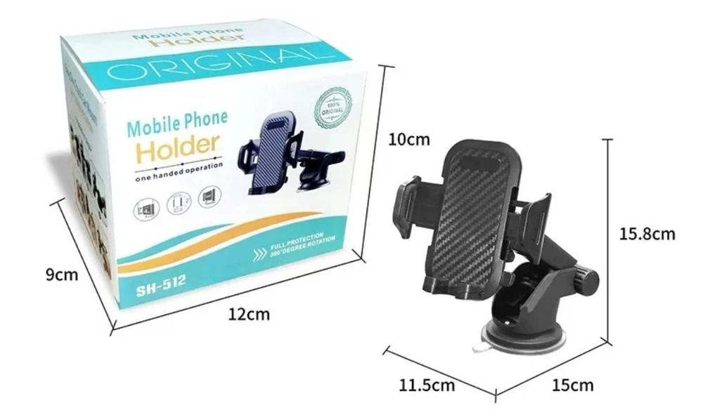 Качествена стойка за телефон-универсална.  (поставка) за кола