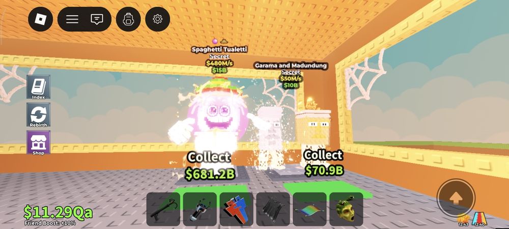 Стил а бреинрот steal a brainrot трейд, продажа, пвп