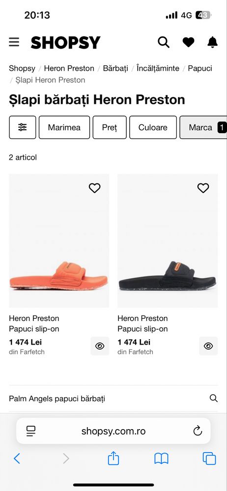 heron preston papuci