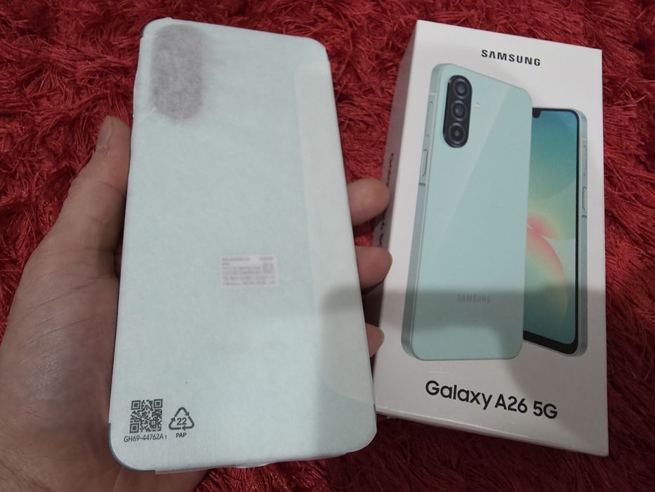 -Samsung A26-5G, Nou, Nefolosit, 256Gb, 8Ram, 0 cicluri incarcare, Sig