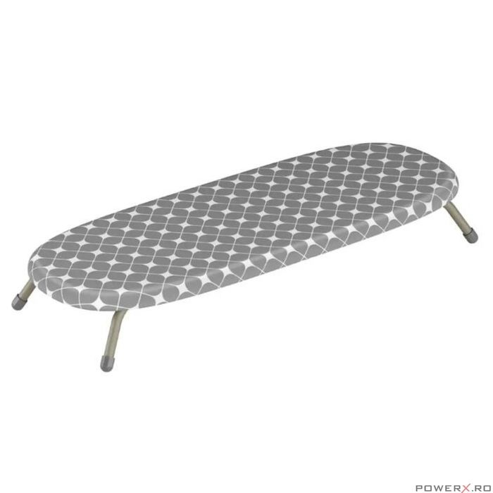 Masa de calcat mini pliabila, gri, Kinghoff