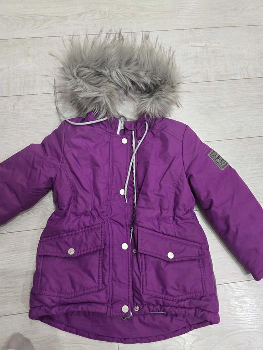 Куртка зима на девочку 116р