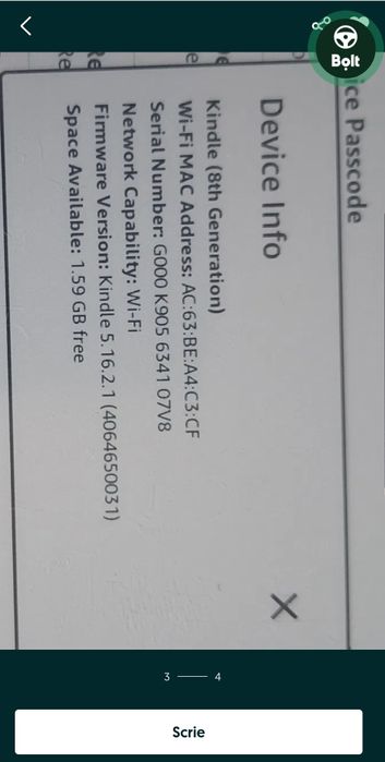 Ebook reader Amazon Kindle Basic 2 ,  5000 cărți