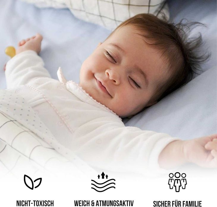 Meldoz Единичен надуваем матрак с вградена помпа, за гости за къмпинг