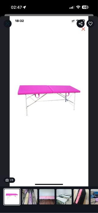 Кушетка для наращивание ресниц или для шугаринга