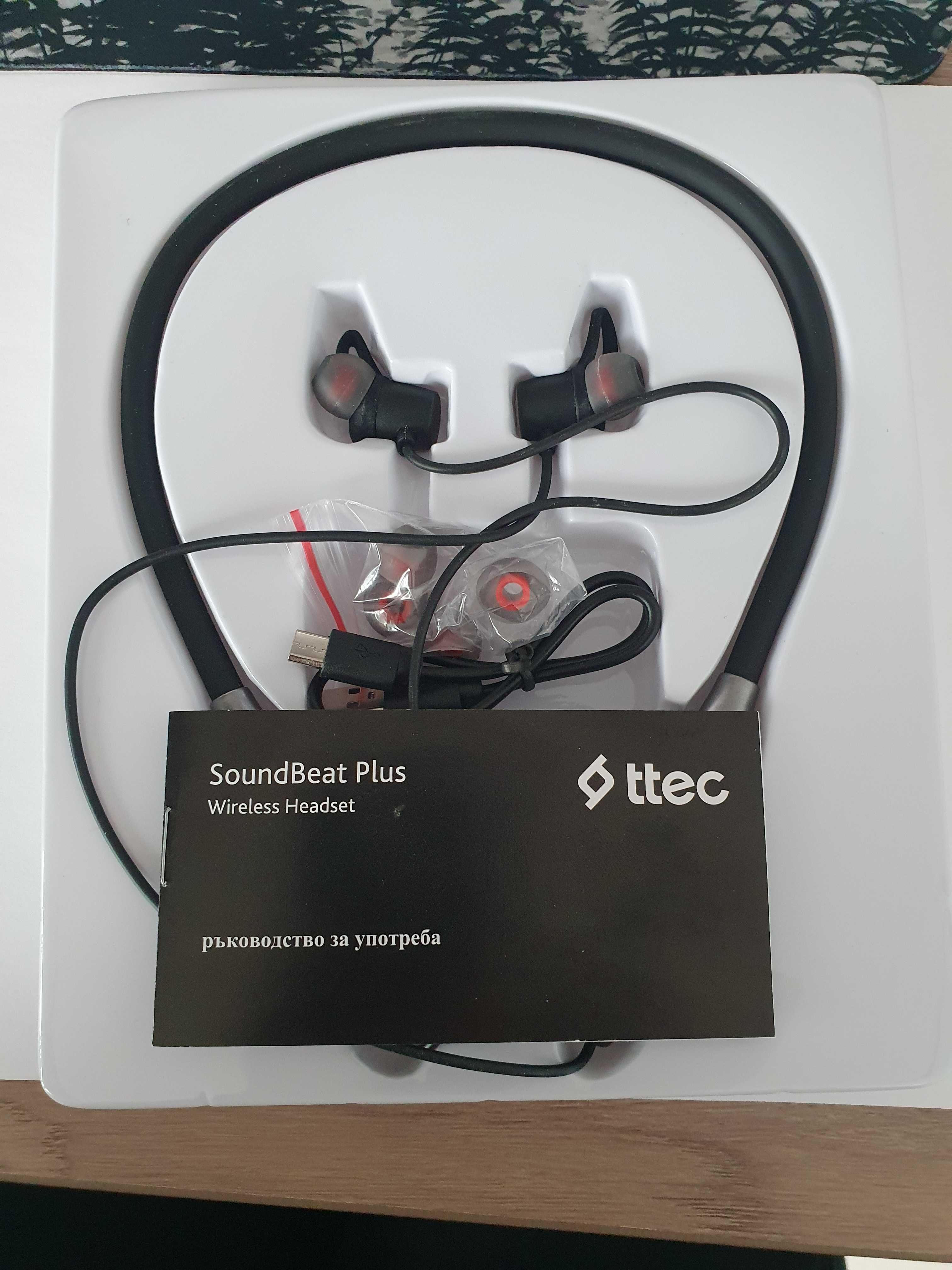 Слушалки bluetooth ttec SoundBeat Plus