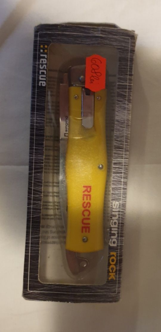 Vând cuțit salvare/rescue knife+cadou