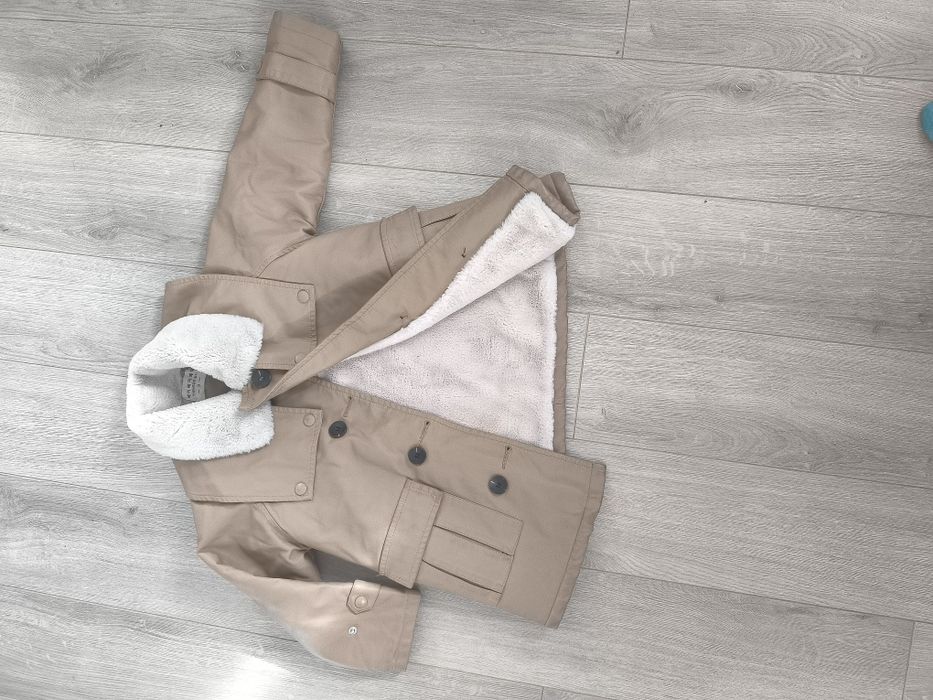 Дублёнка на девочку 4-5лет