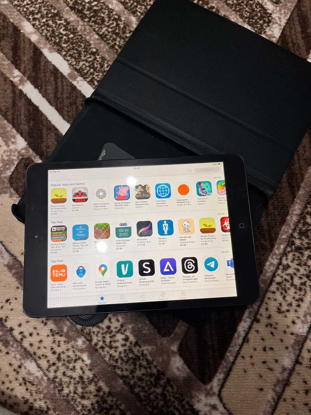 Apple iPad Мini 16GB WiFi Черен Модел А1432