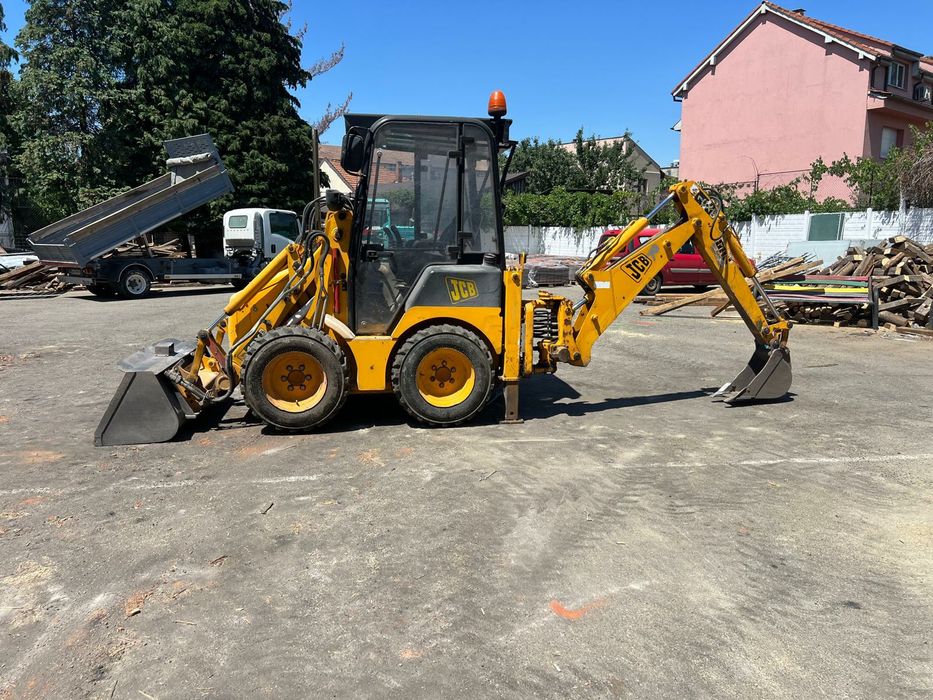 Vând/schimb/variante- jcb1cx - cu Camion cu macara