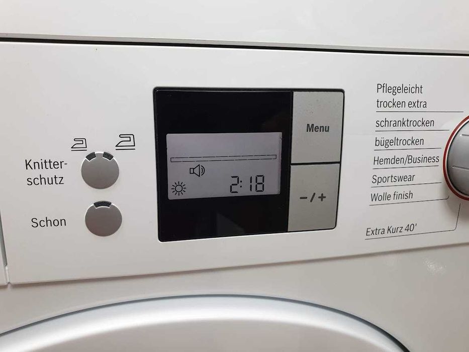 Сушилня Bosch Ecologixx 7 S Термопомпа 12м Гаранция Бош