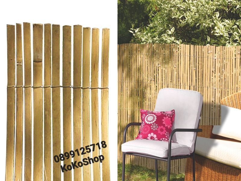 Декоративна бамбукова ограда-1 х 3 метра/преграда от бамбук