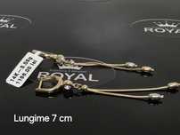 Bijuteria Royal: Cercei aur 14k/3.53 gr