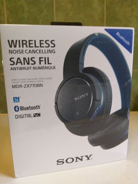 Casti over-ear wireless stereo SONY MDR-ZX770BN noise cancelling (noi)